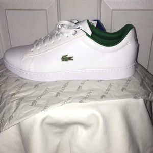 Lacoste White Leather sneakers (New in Box)